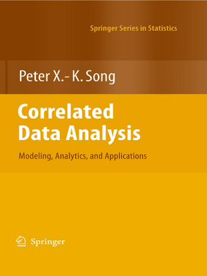 cover image of Correlated Data Analysis